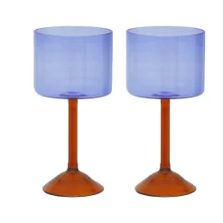 Cocktailglas|Drinkglas-URBAN NATURE CULTURE gåvoset gin-tonicglas 2-pack, Blue