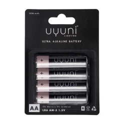 Tillbehör Ljusstakar & Ljuslyktor-Uyuni Lighting Uyuni Batteri 4-pack, AA