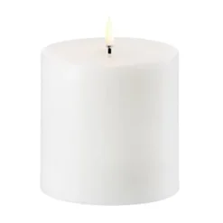 Led-Ljus-Uyuni Lighting Uyuni LED Blockljus vit Ø10,1 cm, 10 cm