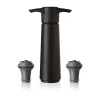 Vin- & Bartillbehör-Vacuvin wine saver gift pack, Svart