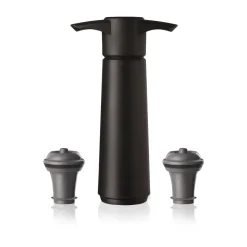 Vin- & Bartillbehör-Vacuvin wine saver gift pack, Svart