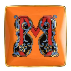 Serveringsfat & Uppläggningsfat-Versace Holiday Alphabet fat 12 cm, M