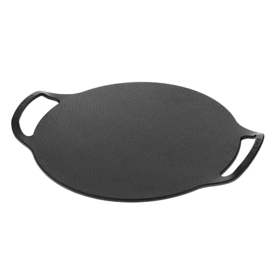 Bakstenar & Pizzastenar-Victoria pizzasten Ø38 cm, Svart