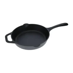 Gjutjärnspannor|Stekpannor-Victoria stekpanna gjutjärn pre-seasoned, Ø25 cm