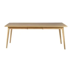 Matbord-NJRD VIOR matbord 90x200 cm, Lackerad ek