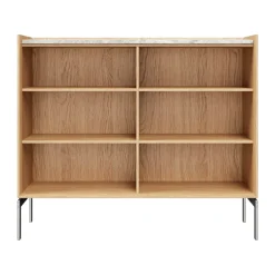 Sideboards & Skänkar|Sideboards & Skänkar-Vipp Cabinet H3 sideboard med ben, Light oak-marble