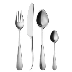 Bestickset-Georg Jensen Vivianna matt bestickset, 4 delar