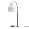 Fönsterlampor|Bordslampor-Louis Poulsen VL Ring Crown bordslampa Ø15 cm, Mässing-opalglas