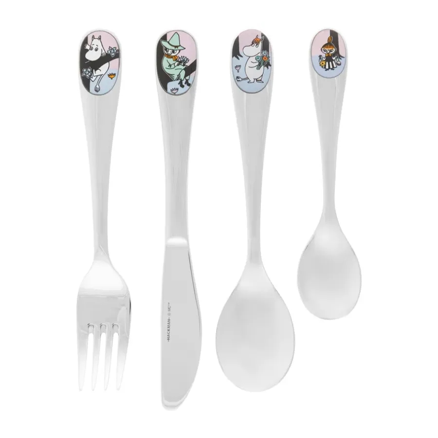 Vänner för alltid bestickset barn 4-delar, Multi^Moomin Arabia Sale