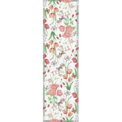 Vårfröjd bordslöpare 35x120 cm, Multi^Ekelund Linneväveri New