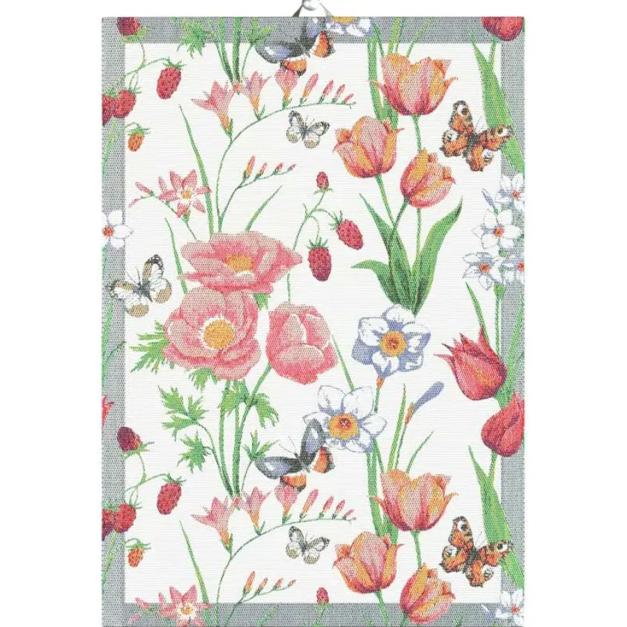 Vårfröjd kökshandduk 35x50 cm, Multi^Ekelund Linneväveri Clearance