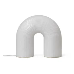 Läslampor|Golvlampor-Ferm Living Vuelta golvlampa 40x16x36 cm, White