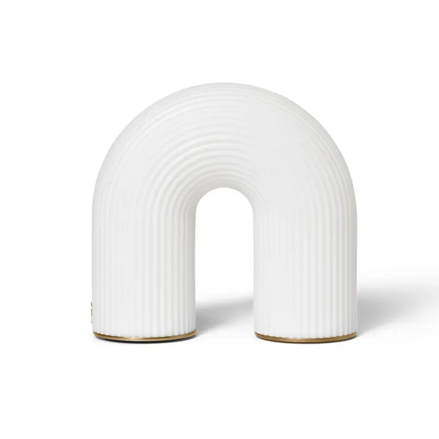 Fönsterlampor|Portabla Lampor-Ferm Living Vuelta portable bordslampa, White