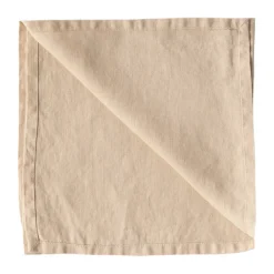 Tygservetter|Tygservetter-Tell Me More Washed linen tygservett 45x45 cm, Sand