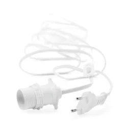 Lampupphängning & Lampsladdar-Watt & Veke lampupphäng E14 3,5 m, White