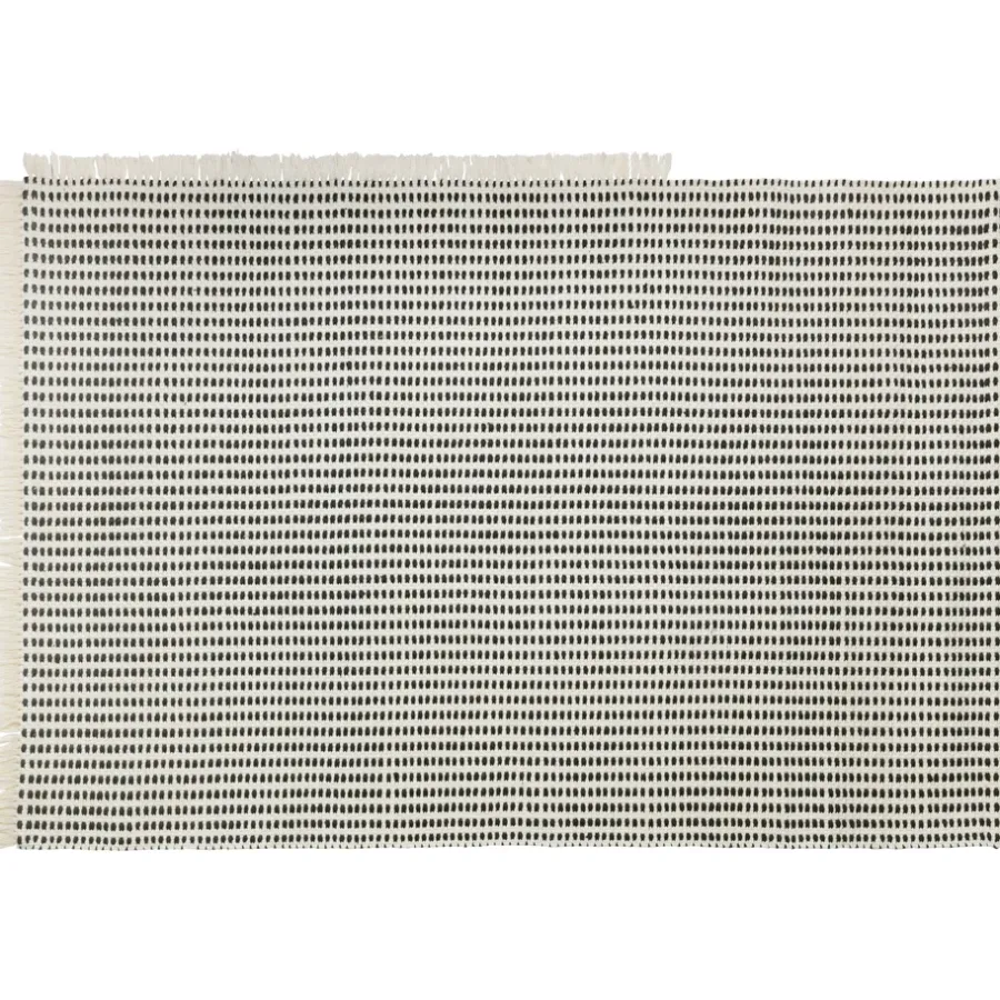 Utomhusmattor|Plastmattor-Ferm Living Way Outdoor matta 140x200 cm, Off-white