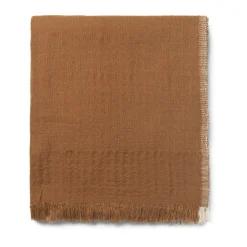 Bomullsplädar & Bomullsfiltar-Ferm Living Weaver pläd 120x170 cm, Sugar Kelp