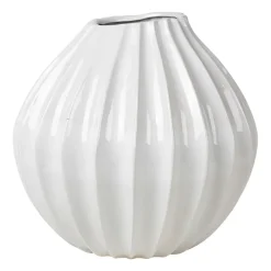 Wide vas ivory, 40 cm^Broste Copenhagen Hot
