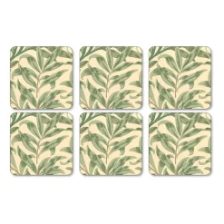 Glasunderlägg-Pimpernel Willow Bough glasunderlägg 6-pack, Green