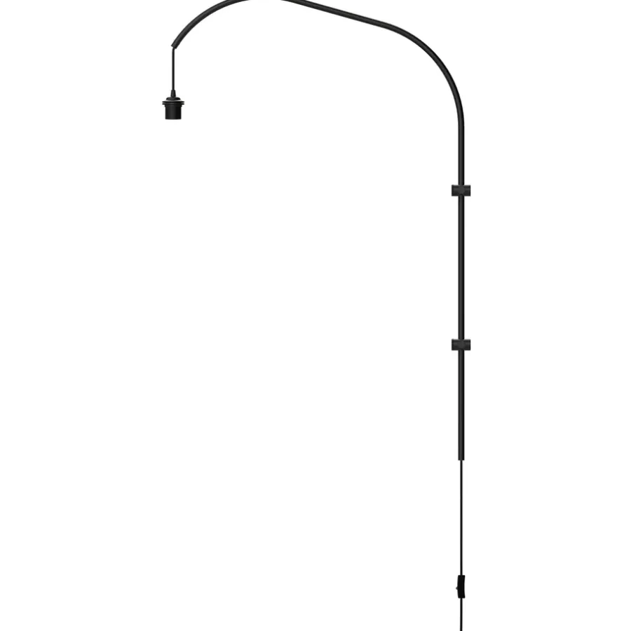 Lampupphängning & Lampsladdar-Umage Willow vägghängare enkel, svart