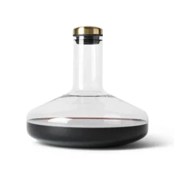 Vinkaraffer-Audo Copenhagen Wine breather deluxe, guld