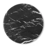 Matbord-&Tradition Wire Stool VP11 toppskiva Ø38 cm, Marmor Nero Marquina