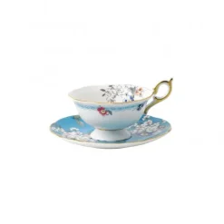 Wonderlust liten tekopp med fat, blossom^Wedgwood New
