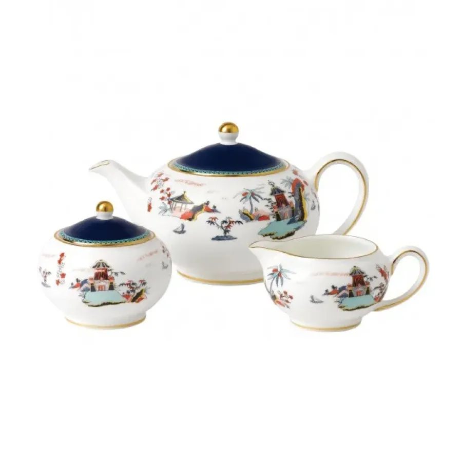 Tekannor-Wedgwood Wonderlust teset 3 delar, 3 delar