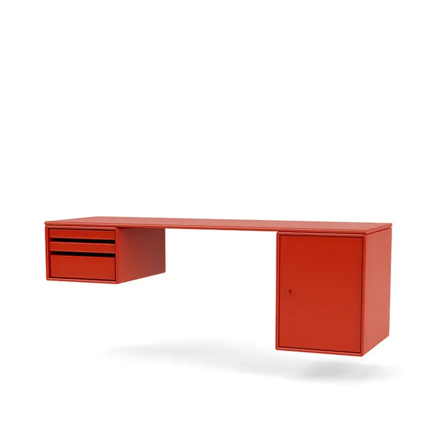 Workshop skrivbord, rosehip 145^Montana Hot