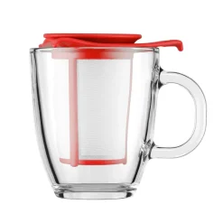 Yo-Yo tekopp med sil, röd^Bodum Clearance