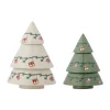 Juldekorationer & Julpynt-Bloomingville Yule dekorationsgranar 2 delar, Beige-grön