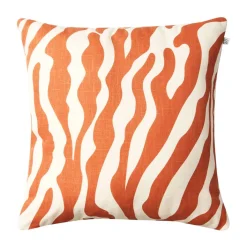 Trädgårdsdetaljer & Tillbehör|Trädgårdsdetaljer & Tillbehör·Stolsdynor & Kuddar För Utomhusbruk-Chhatwal & Jonsson Zebra Outdoor kudde 50x50 cm, Apricot orange-off white