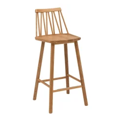 ZigZag barstol 63 cm, Ek oljad^Hans K New