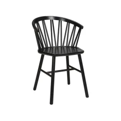 Stolar-Hans K ZigZag karmstol, svart ask