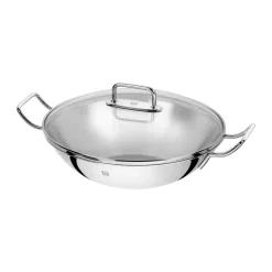Plus wokpanna glaslock Ø32 cm, Rostfritt stål^Zwilling Hot