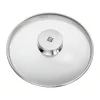 Twin specials glaslock med stålknopp, Ø20 cm^Zwilling New